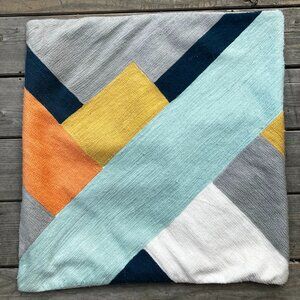 Anthropologie Abstract Pillow Case